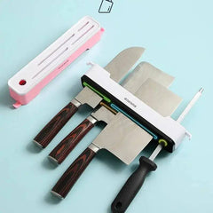 Wall-Mounted Kitchen Knife Holder & Multi-Functional Storage Rack | Kitchen | Luvasmr - Satisfyingly Organised