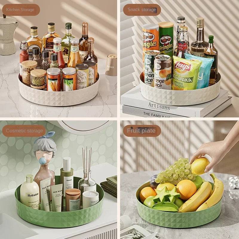 360 Rotating Seasoning Storage Rack | Kitchen | Luvasmr - Satisfyingly Organised