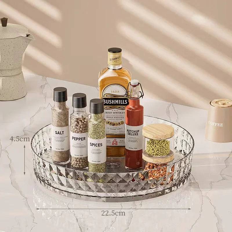 360 Rotating Seasoning Storage Rack | Kitchen | Luvasmr - Satisfyingly Organised
