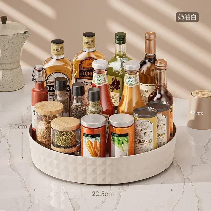 360 Rotating Seasoning Storage Rack | Kitchen | Luvasmr - Satisfyingly Organised