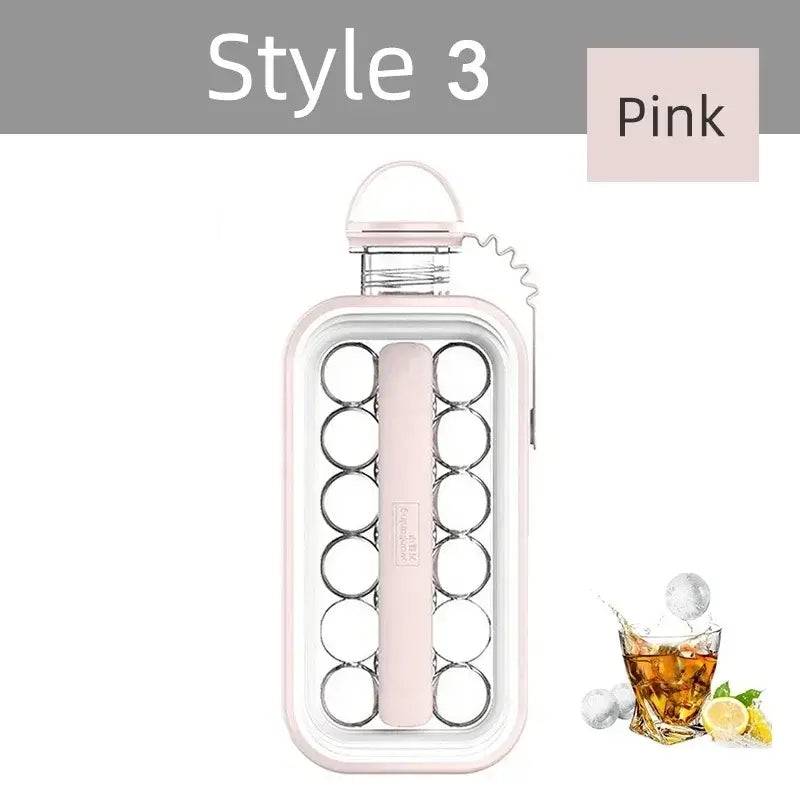 2 In 1 Portable Silicone Ice Ball Maker Kettle | Kitchen | Luvasmr - Satisfyingly Organised