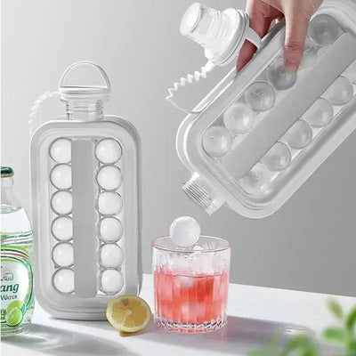 2 In 1 Portable Silicone Ice Ball Maker Kettle | Kitchen | Luvasmr - Satisfyingly Organised