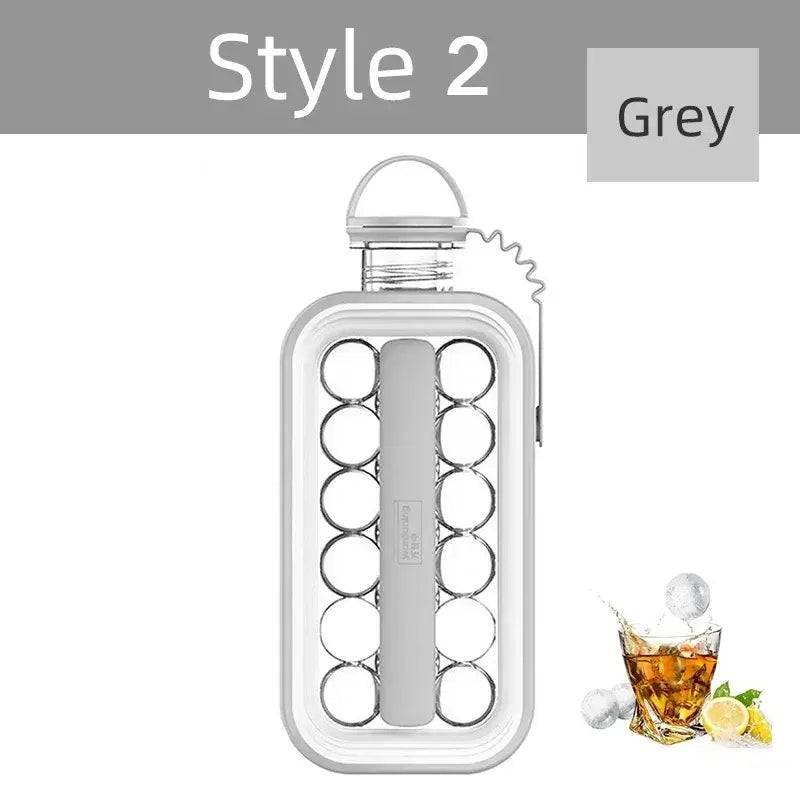 2 In 1 Portable Silicone Ice Ball Maker Kettle | Kitchen | Luvasmr - Satisfyingly Organised