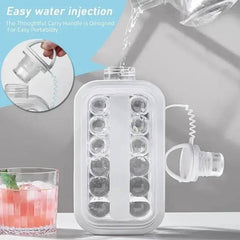 2 In 1 Portable Silicone Ice Ball Maker Kettle | Kitchen | Luvasmr - Satisfyingly Organised