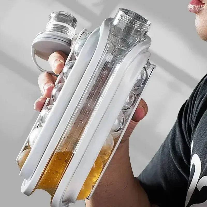 2 In 1 Portable Silicone Ice Ball Maker Kettle | Kitchen | Luvasmr - Satisfyingly Organised