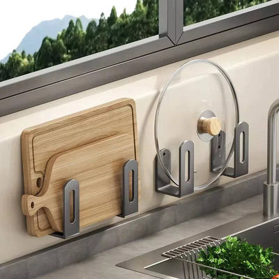 2Pcs Pot Lid Holder | Kitchen | Luvasmr - Satisfyingly Organised