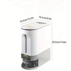 Large Capacity Rice Bucket with Measuring Cup | Kitchen | Luvasmr - Satisfyingly Organised