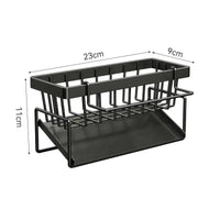 Stainless Steel Sink Cleaning Tools Storage Rack | Kitchen | Luvasmr - Satisfyingly Organised