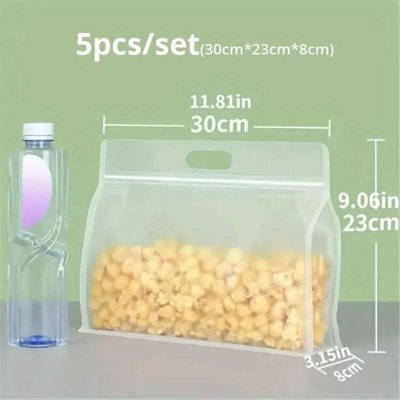 Reusable Leakproof Food Storage Bags - Luvasmr