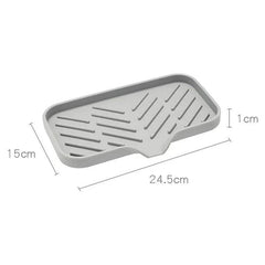 Sink Silicone Tray with Drainage | Kitchen | Luvasmr - Satisfyingly Organised