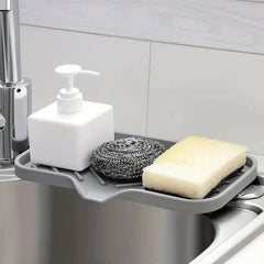 Sink Silicone Tray with Drainage | Kitchen | Luvasmr - Satisfyingly Organised