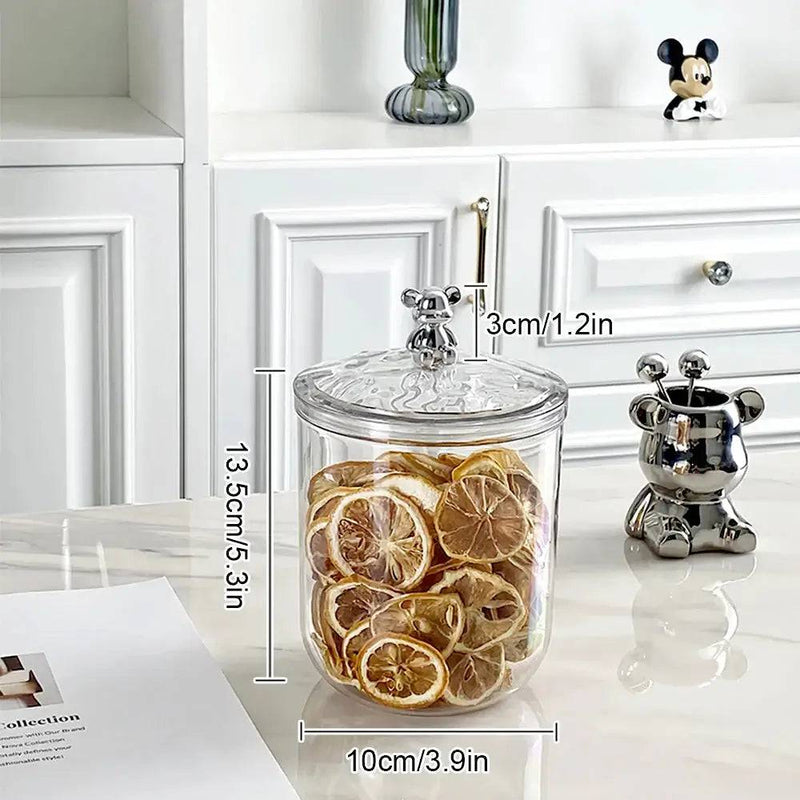 Tea, Coffee & Sugar Storage Jar with Lid | Kitchen | Luvasmr - Satisfyingly Organised
