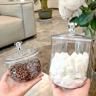 Tea, Coffee & Sugar Storage Jar with Lid | Kitchen | Luvasmr - Satisfyingly Organised