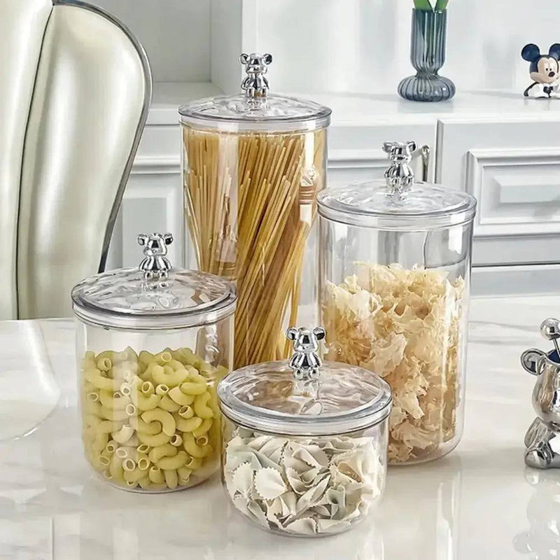 Tea, Coffee & Sugar Storage Jar with Lid | Kitchen | Luvasmr - Satisfyingly Organised