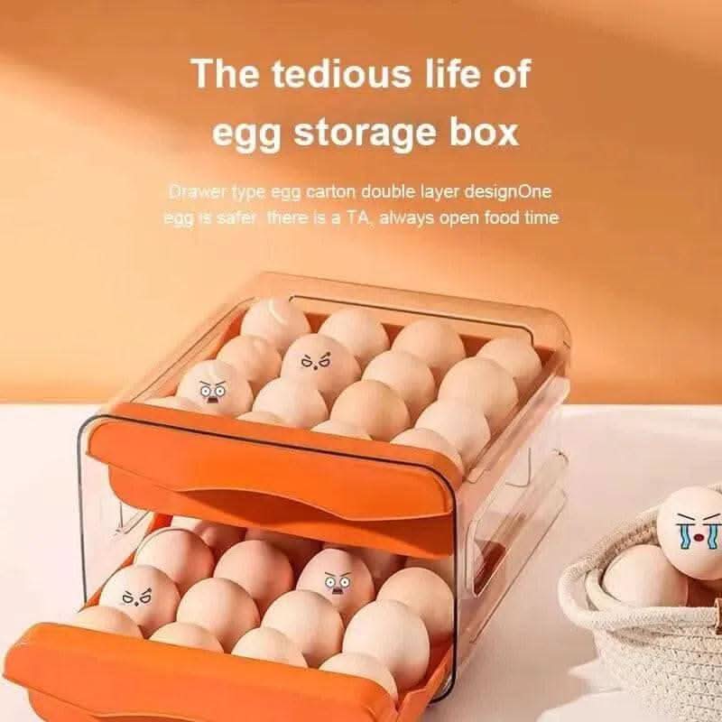 Double Drawer Egg Box - Luvasmr