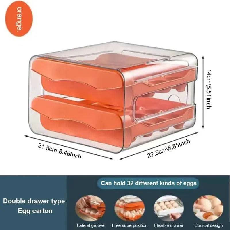 Double Drawer Egg Box - Luvasmr