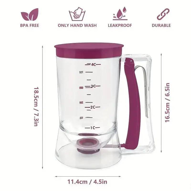 Pancake Batter Dispenser & Separator | Kitchen | Luvasmr - Satisfyingly Organised