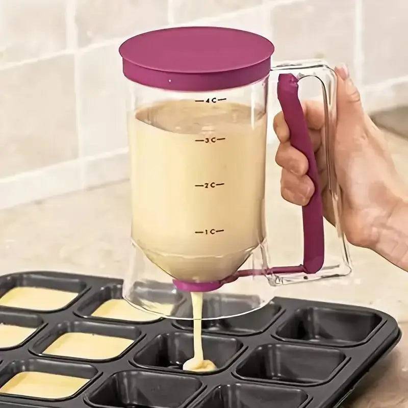 Pancake Batter Dispenser & Separator | Kitchen | Luvasmr - Satisfyingly Organised