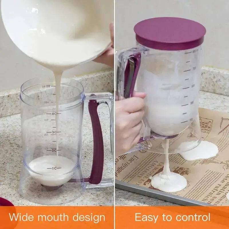 Pancake Batter Dispenser & Separator | Kitchen | Luvasmr - Satisfyingly Organised