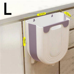 Wall Mounted Folding Trash Can | Kitchen | Luvasmr - Satisfyingly Organised