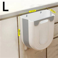 Wall Mounted Folding Trash Can | Kitchen | Luvasmr - Satisfyingly Organised