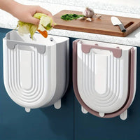 Wall Mounted Folding Trash Can | Kitchen | Luvasmr - Satisfyingly Organised