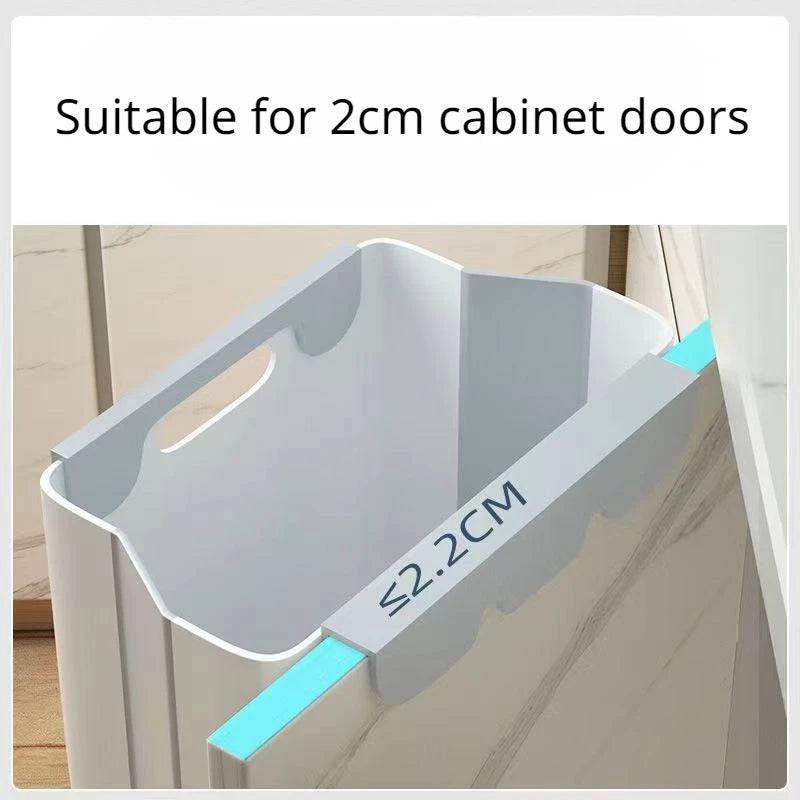 Wall Mounted Folding Trash Can | Kitchen | Luvasmr - Satisfyingly Organised