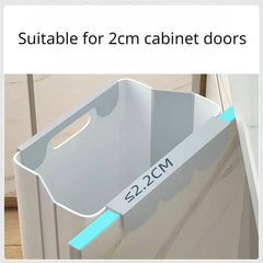 Wall Mounted Folding Trash Can | Kitchen | Luvasmr - Satisfyingly Organised