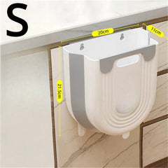Wall Mounted Folding Trash Can | Kitchen | Luvasmr - Satisfyingly Organised