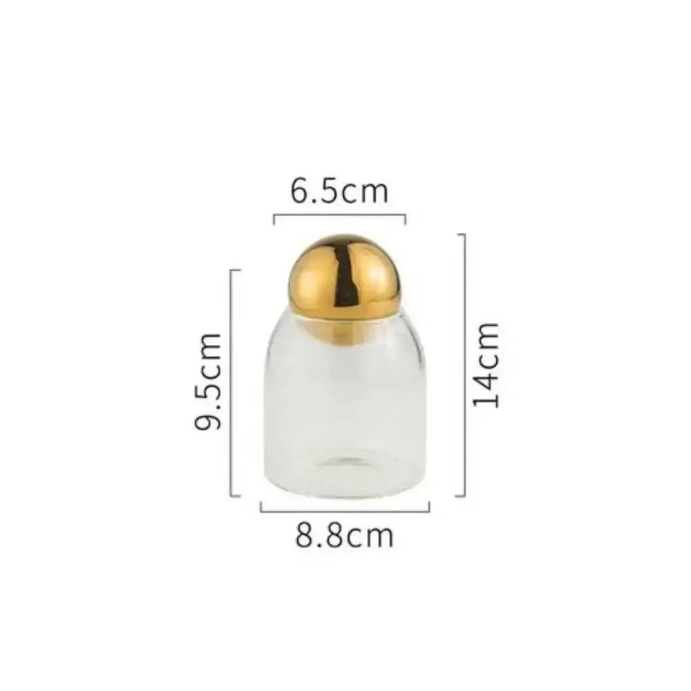 Elegant Glass Storage Bottle | Kitchen | Luvasmr - Satisfyingly Organised