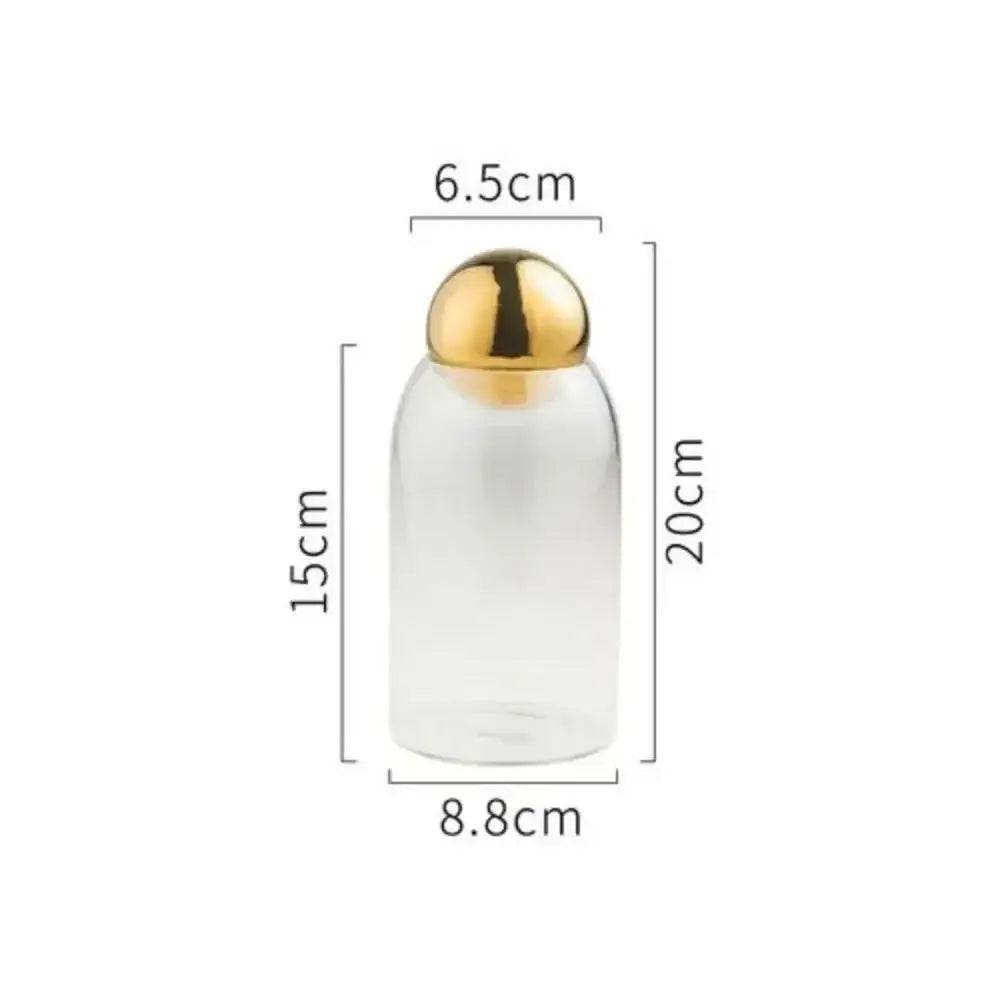 Elegant Glass Storage Bottle | Kitchen | Luvasmr - Satisfyingly Organised