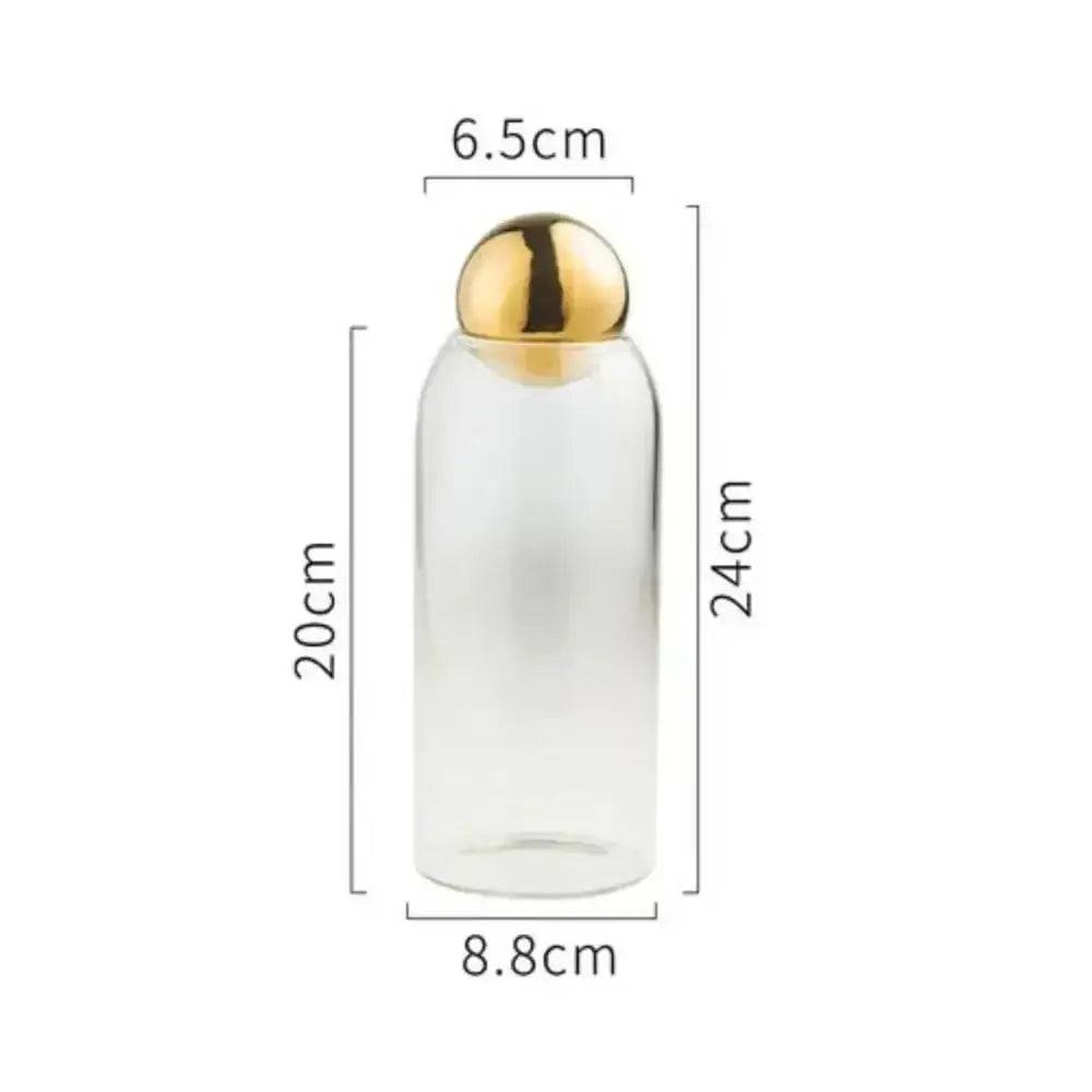 Elegant Glass Storage Bottle | Kitchen | Luvasmr - Satisfyingly Organised