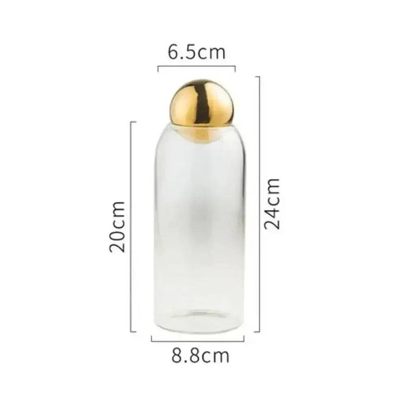 Elegant Glass Storage Bottle | Kitchen | Luvasmr - Satisfyingly Organised