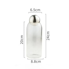 Elegant Glass Storage Bottle | Kitchen | Luvasmr - Satisfyingly Organised