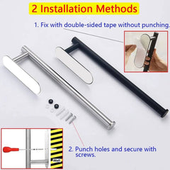 Stainless Steel Kitchen Paper Roll Holder | Kitchen | Luvasmr - Satisfyingly Organised