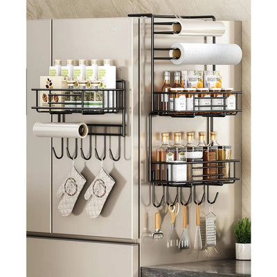 Refrigerator Side Storage Rack | Kitchen | Luvasmr - Satisfyingly Organised