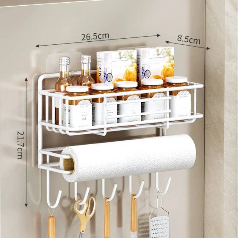Refrigerator Side Storage Rack | Kitchen | Luvasmr - Satisfyingly Organised