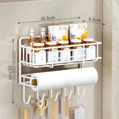 Refrigerator Side Storage Rack | Kitchen | Luvasmr - Satisfyingly Organised