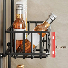 Refrigerator Side Storage Rack | Kitchen | Luvasmr - Satisfyingly Organised