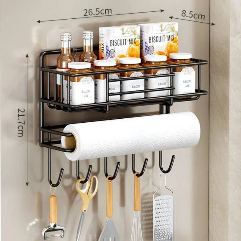 Refrigerator Side Storage Rack | Kitchen | Luvasmr - Satisfyingly Organised