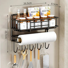 Refrigerator Side Storage Rack | Kitchen | Luvasmr - Satisfyingly Organised