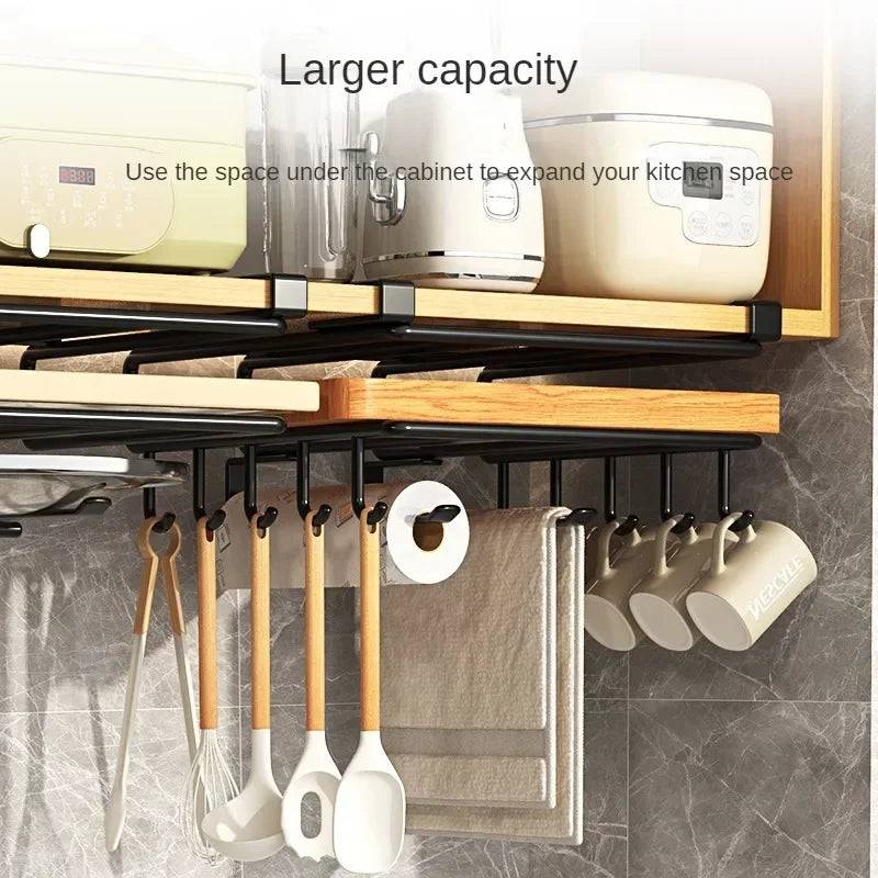Kitchen Hanging Storage Rack | Kitchen | Luvasmr - Satisfyingly Organised