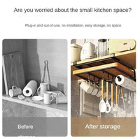 Kitchen Hanging Storage Rack | Kitchen | Luvasmr - Satisfyingly Organised