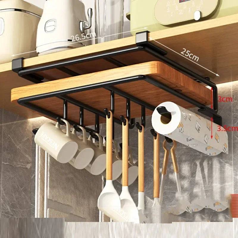 Kitchen Hanging Storage Rack | Kitchen | Luvasmr - Satisfyingly Organised