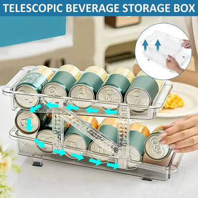 Beverage Can Organiser Refrigerator Holder | Kitchen | Luvasmr - Satisfyingly Organised