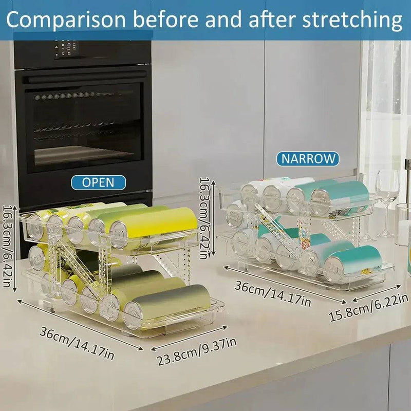 Beverage Can Organiser Refrigerator Holder | Kitchen | Luvasmr - Satisfyingly Organised