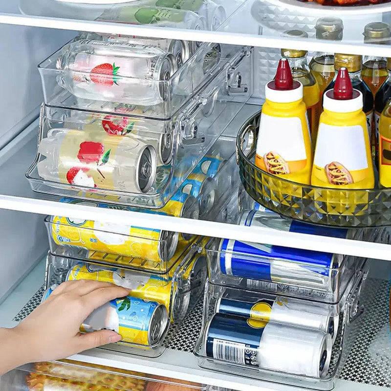 Beverage Can Organiser Refrigerator Holder | Kitchen | Luvasmr - Satisfyingly Organised