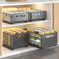 Kitchen Pull-Out Storage Rack & Spice Organiser | Kitchen | Luvasmr - Satisfyingly Organised