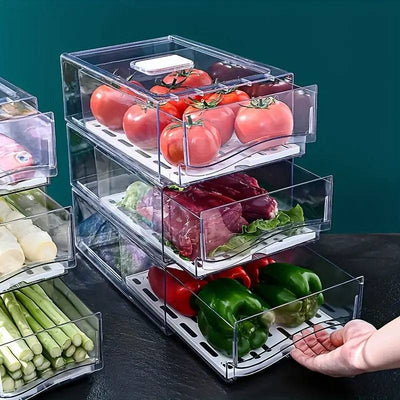 Kitchen Refrigerator Storage Box | Kitchen | Luvasmr - Satisfyingly Organised