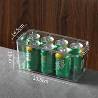 Fridge Organizer Stackable Refrigerator Organizer Bins with Lids Clear Fruit Storage Containers Freezer Pantry kitchen Organizer |  | Luvasmr - Satisfyingly Organised